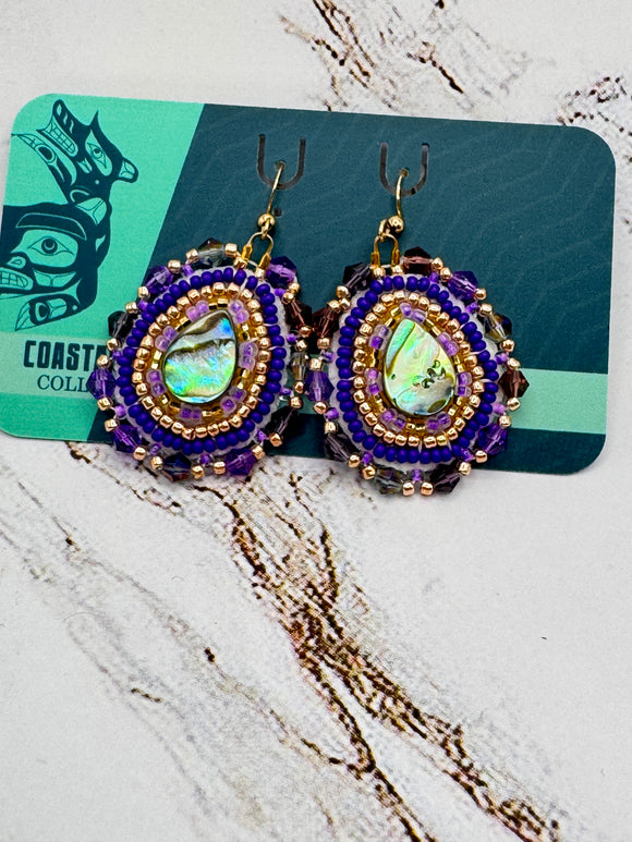Purple drops