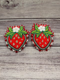 X-Large Strawberry Statement Earrings