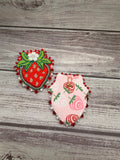 X-Large Strawberry Statement Earrings
