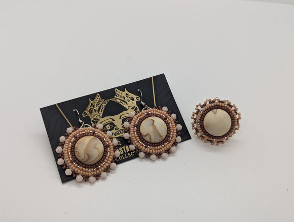 Earring and ring set