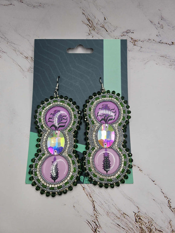 Fireweed Statement Earrings